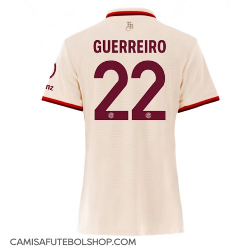 Camisa de time de futebol Bayern Munich Raphael Guerreiro #22 Replicas 3º Equipamento Feminina 2024-25 Manga Curta